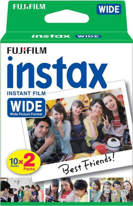 Fujifilm INSTAX WIDE FLIM Film Roll(Yes 20 ISO Pack of 1)