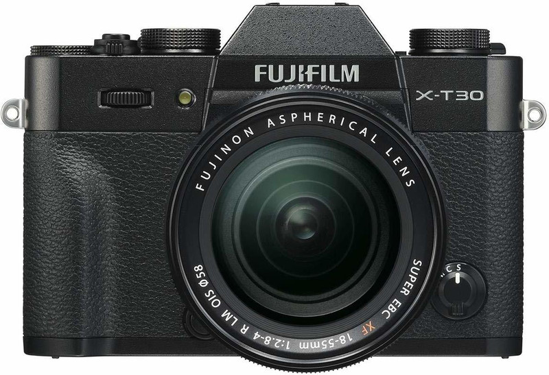 Fujifilm X-T30 Mirrorless Camera Body with 18-55 Kit Lens(Black)