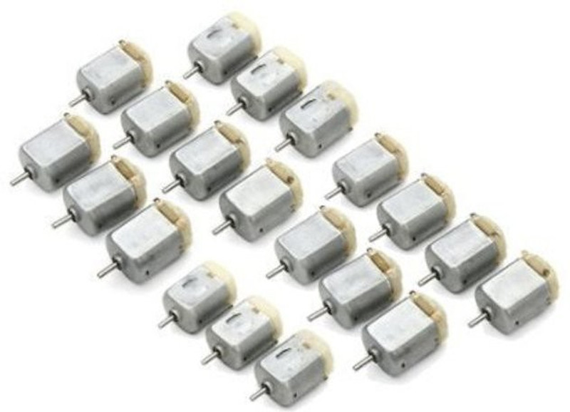 gobagee DC Motor 6V, High-Speed, for RC Toys and RC Cars, Small, 20 Pieces Electronic Components Electronic Hobby Kit