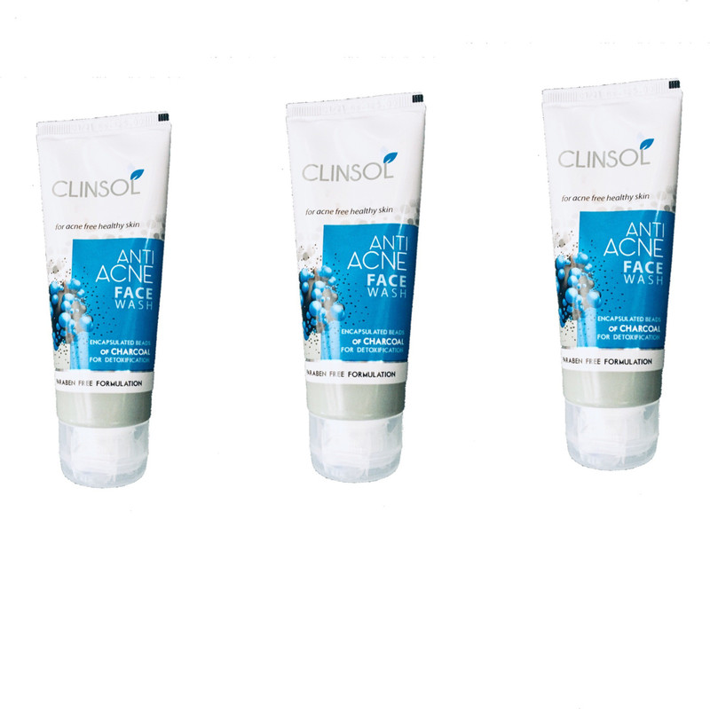 clinsol ANTI ACNE & OIL CONTROL PROTECTION EFFECTIV CLEANSING FACE WASH Face Wash(210 g)