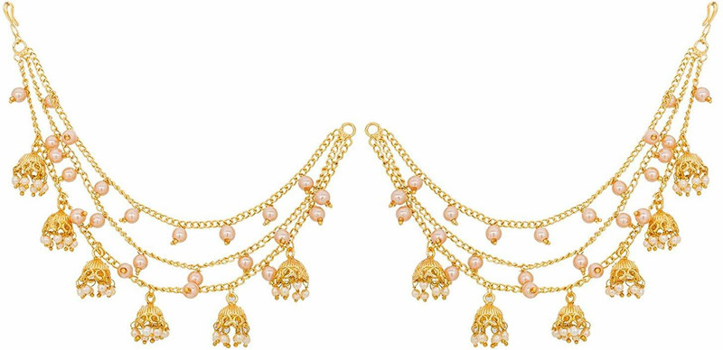 jewel farm EARCH9809 Hair Chain(Gold)