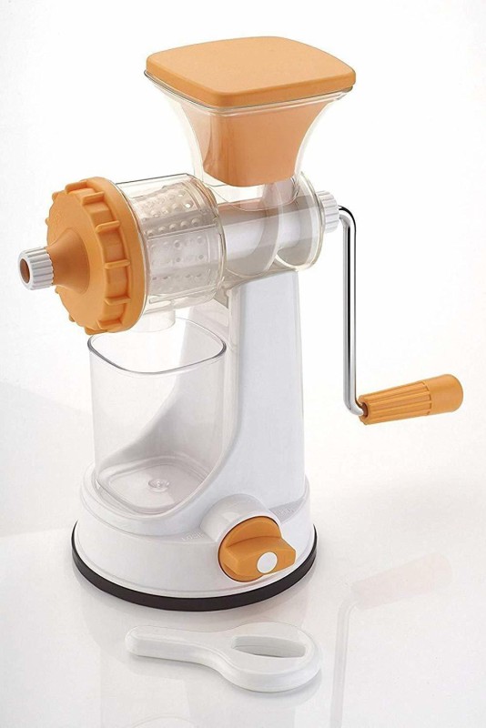 Luxafare Juicer Fruit & Vegetable Juice Extractor With Juice Collector Glass 0 Juicer Mixer Grinder(Orange, 1 Jar)