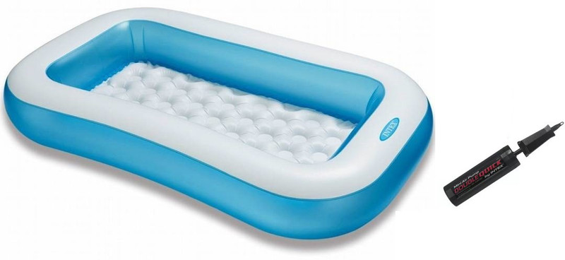 INTEX Inflatable Water Tub Pool 5ft For Kids swimming Inflatable Pool (Blue) with Pump Inflatable Swimming Pool(Blue)