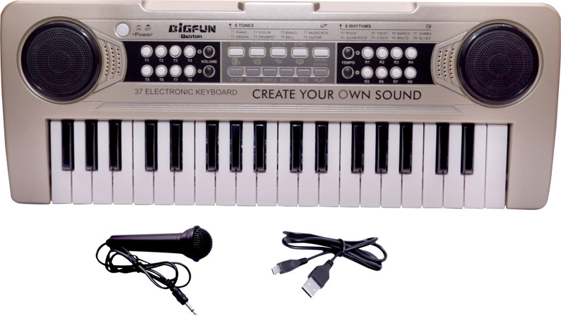 Buy Beston 430B 37 Keys Piano Keyboard Toy with Microphone ...