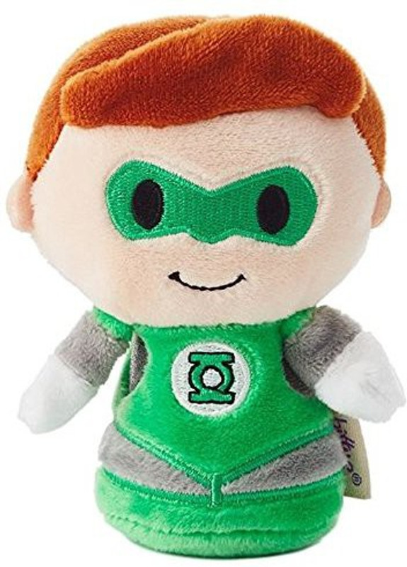 itty bittys Green Lantern Stuffed Animal Itty Bs Superheroes  - 4 inch(Green)