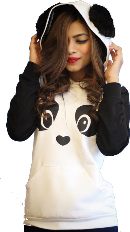 hustle bustle Full Sleeve Printed Women Sweatshirt