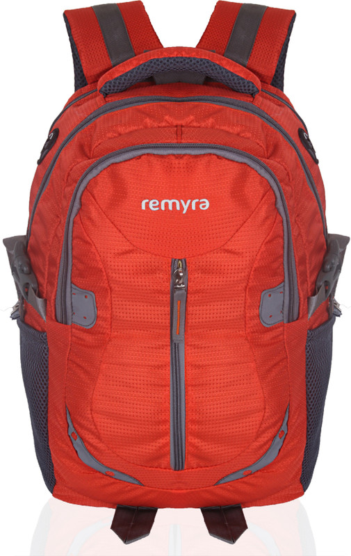 Remyra HiStorage 32 L Travel Pithu Bag Waterproof Multi-Functional Pocket for Men and Women School Bag for Girls Backpack with Rain Cover (Orange) Waterproof Multipurpose Bag(Orange, 32 L)