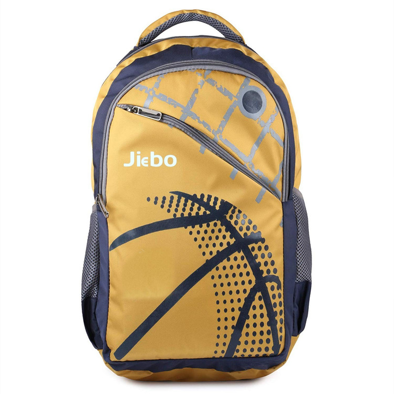 jiebo Yellow School Bag Casual Backpack with Laptop Compartment 35 L Backpack(Yellow, Blue, Grey)
