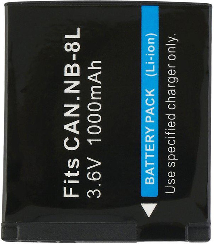 Digicare NB8L Battery 1000mah For Canon A3000IS,A3100IS,IXUS120 camera battery Camera Battery Charger(Multicolor)