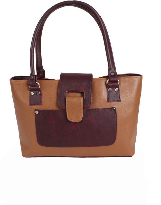 fitson Women Brown Hand-held Bag fitson Women Brown Hand-held Bag