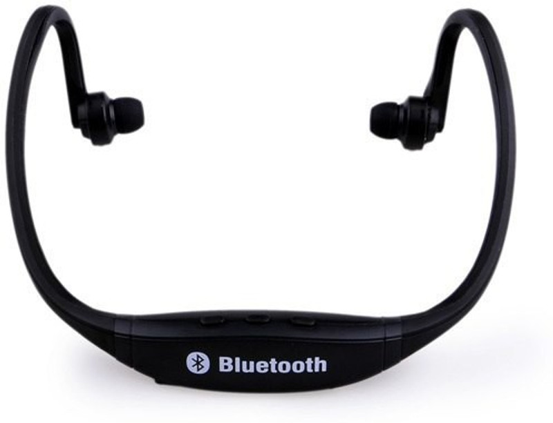 yezbay Rear-mounted Bluetooth sports headphones with mic Bluetooth Headset with Mic(Black, In the Ear)
