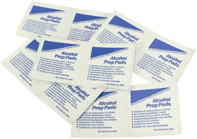 Aatrangi Alcohol Prep Pads 100 Pads Interactive dressings Medical Dressing