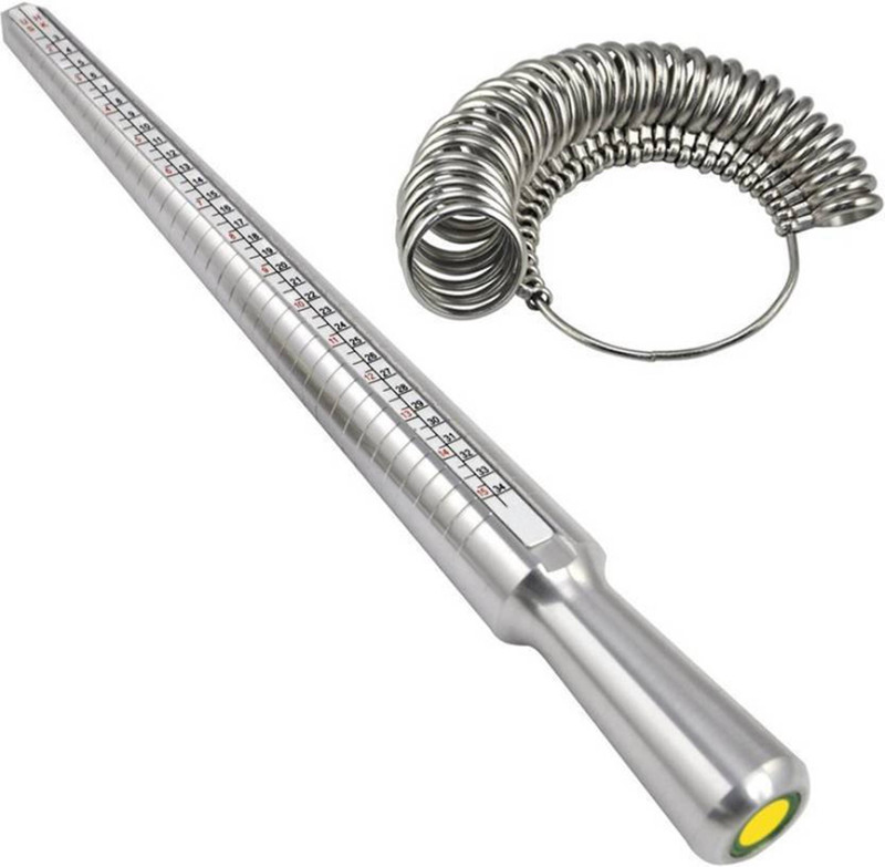 Luxuro 25.3 cm Ring Sizing Stick(Aluminium Alloy)