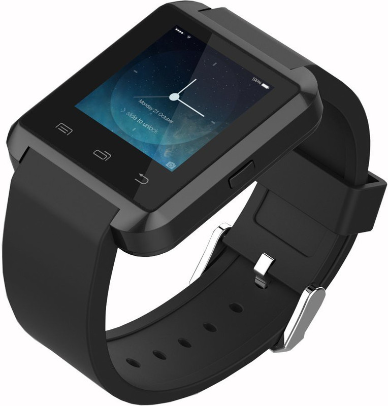 Voltegic ®U8 Smartwatch with Camera Touch Screen Black - 21/202 Smartwatch(Black Strap Regular)