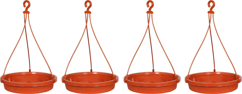 Paxidaya water feeder & bird bath Window Bird Feeder(Orange, Brown)