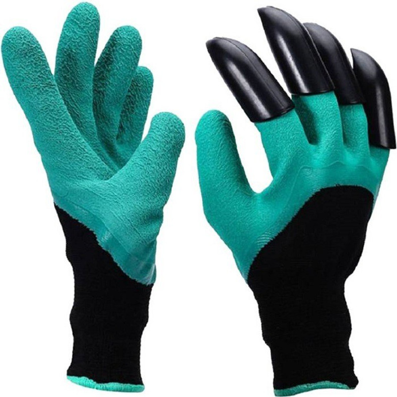 royal trust Hand Gloves with Built-In Claws for Garden Digging & Planting Gardening Shoulder Glove