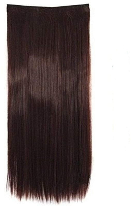 onlinestore22 Black Straight Synthetic  Extension For Women (Pack of 1) Hair Extension