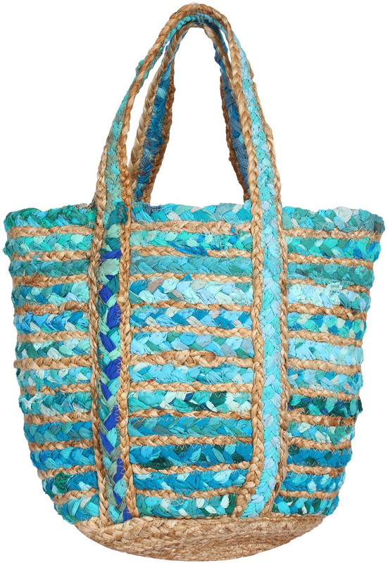 habereindia Women Blue Tote