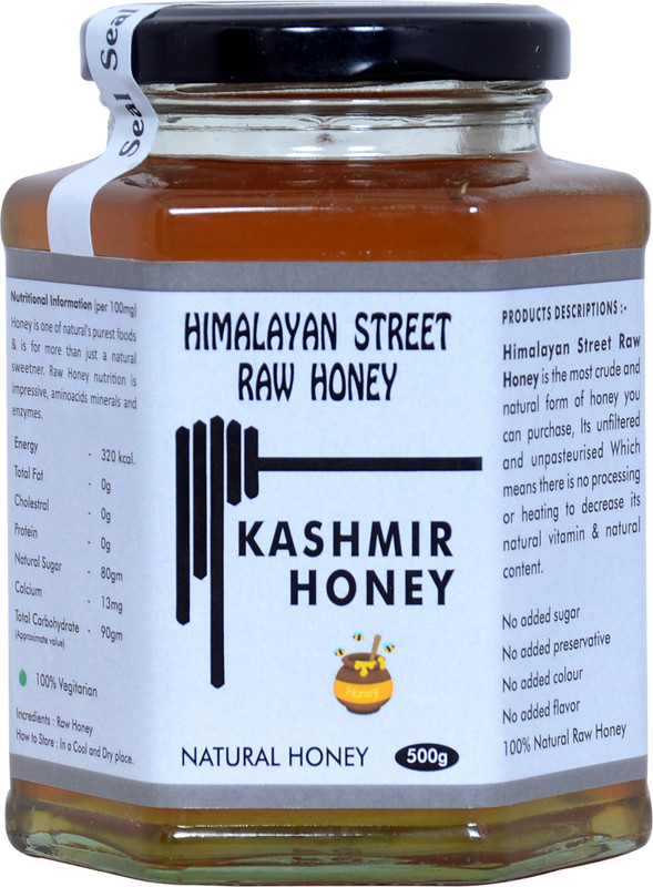 himalayan street raw honey RAW ACACIA KASHMIR HONEY 500 G X 2 PACK(1 kg, Pack of 2)
