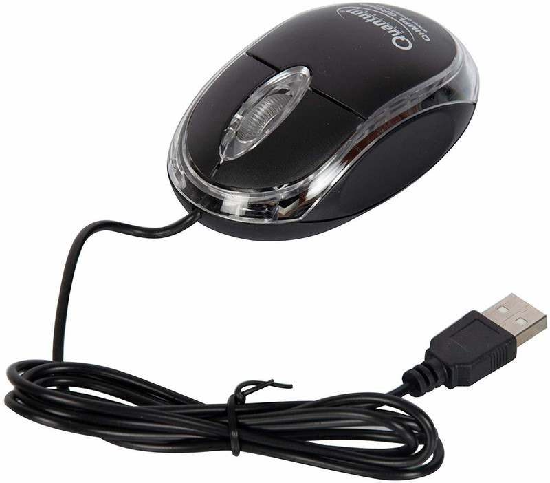 quantam QHM262W Wired Touch  Gaming Mouse(USB 3.0, White)