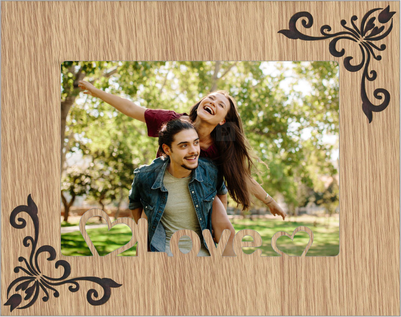 sales express MDF Photo Frame(Beige, 1 Photos)