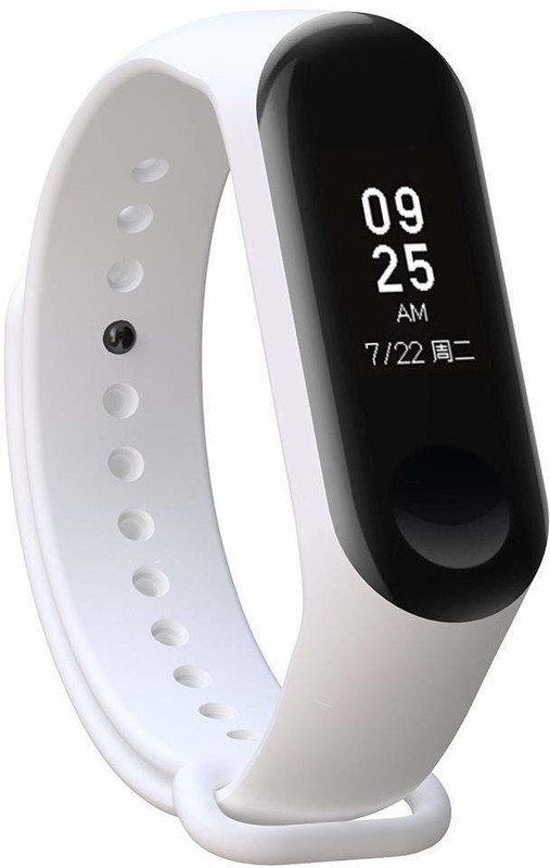 blare Fitness Band(White Strap, Size : Free Size)