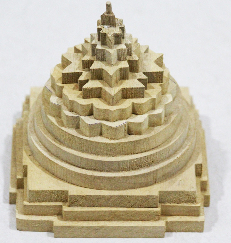 booksgurjari Holy Wood Sevan Shree Yantra /Shree Laxmi Yantra Wooden Yantra(Pack of 1)