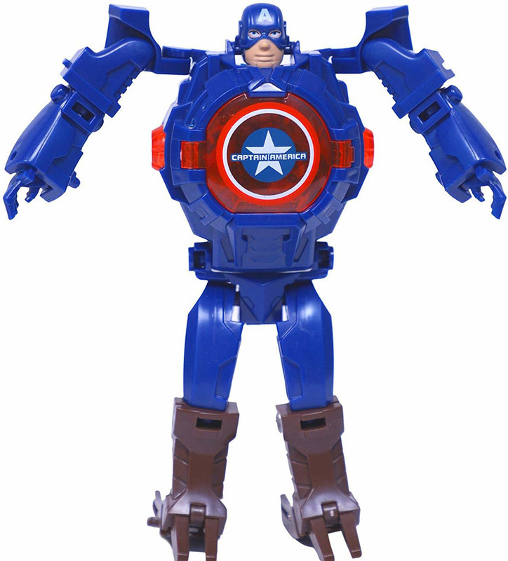 captain america robot toy