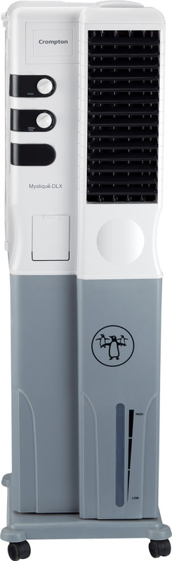 Crompton ACGC-TAC341 Tower Air Cooler(White, Grey, 34 Litres)