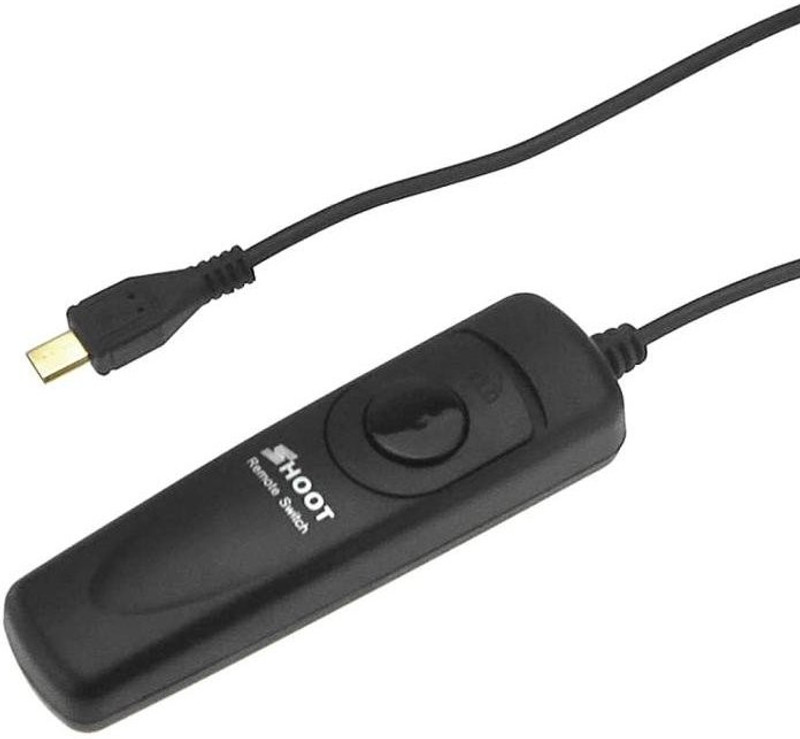Eassycart Remote Switch Shutter Release Cable Timer Cord Camera Remote Control(Black)