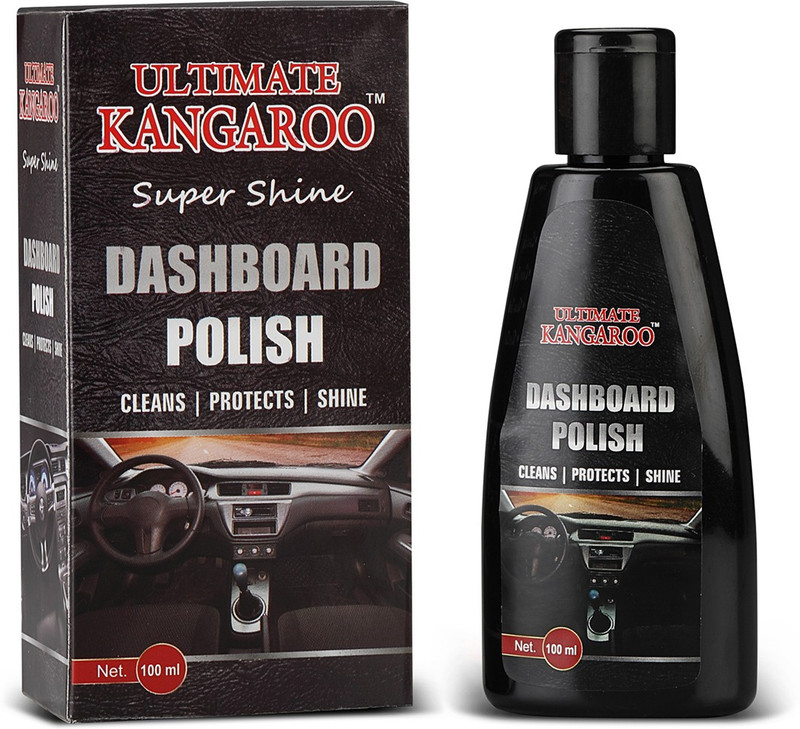 ultimate kangaroo ULTIMATE KANGAROO DASHBOARD POLISH ( 150 ML ) + 1 FOAM PAD DASHBOARD POLISH Vehicle Interior Cleaner(100 ml)