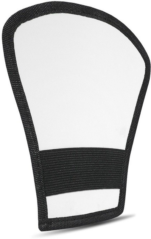Lehrua Mini Silver White Flash Diffuser Reflector for Camera FLASH Diffuser Camera Flash Diffuser(White)