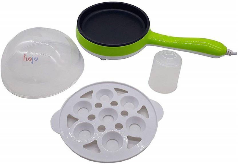 Amazing Mini Electic Boiler Steamer Non Stick Frying Pan Roaster Multifunctional Magic Egg Cooker(Green) WDL201 Egg Cooker(Green, 7 Eggs)