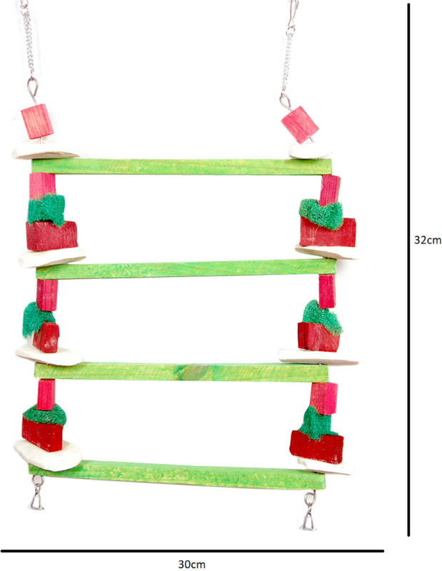 aquapetzworld Chewing Play Toy Bird House Polyresin Chew Toy For Bird