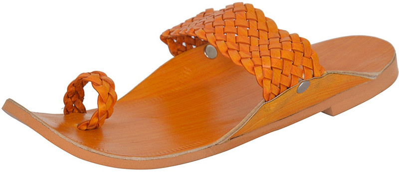 100present Men Tan Sandals