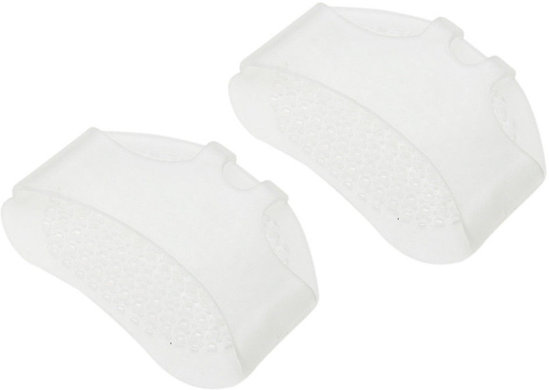 vwv sales corporation Soft Silicon Gel Half Toe Sleeve Forefoot Pads For Pain Relief Foot Support(White)