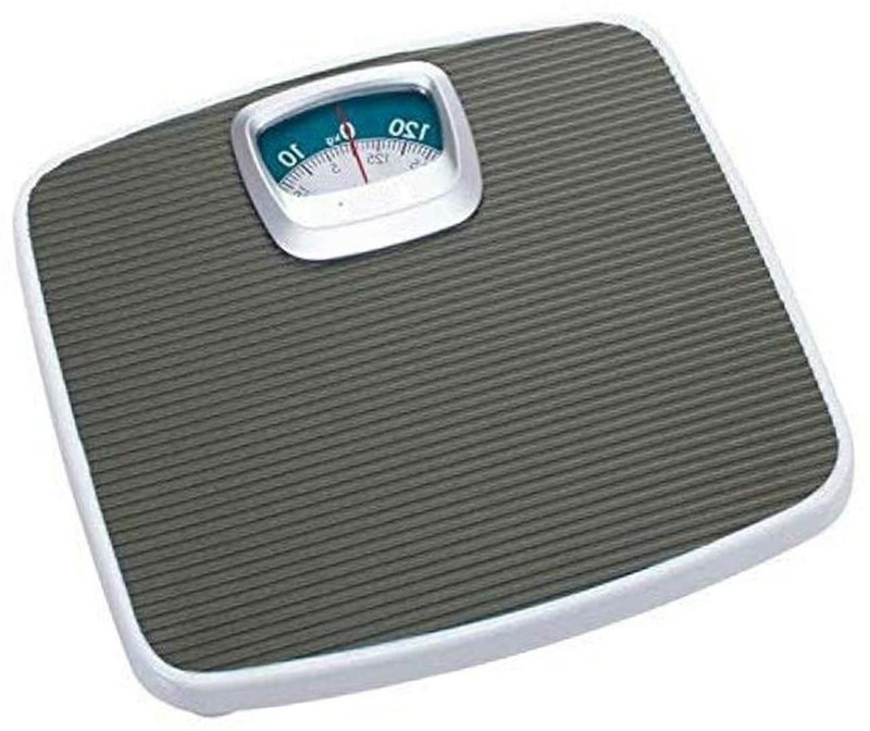 Zelenor Analog Weight Machine For Human Capacity 120Kg Mechanical Manual Weighing Scale(Blue, White, Grey)