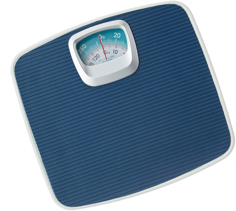 Rorian Analog Weight Machine With 120 Kg Capacity, Mechanical Analog(9820) Weighing Scale(Blue)