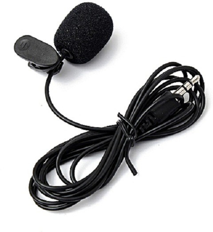 EWELL Clip Microphone For Youtube, Collar Mike For Voice Recording, Lapel Mic Mobile, Pc, Laptop, Android Smartphones Camera Microphone