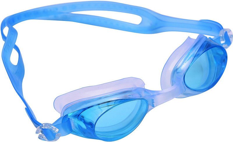 THE MORNING PLAY Kids Girls Boys Woman MEN Swimming Goggle Anti UV Eye Protection ASG-2 BOX Swimming Goggles(Blue)