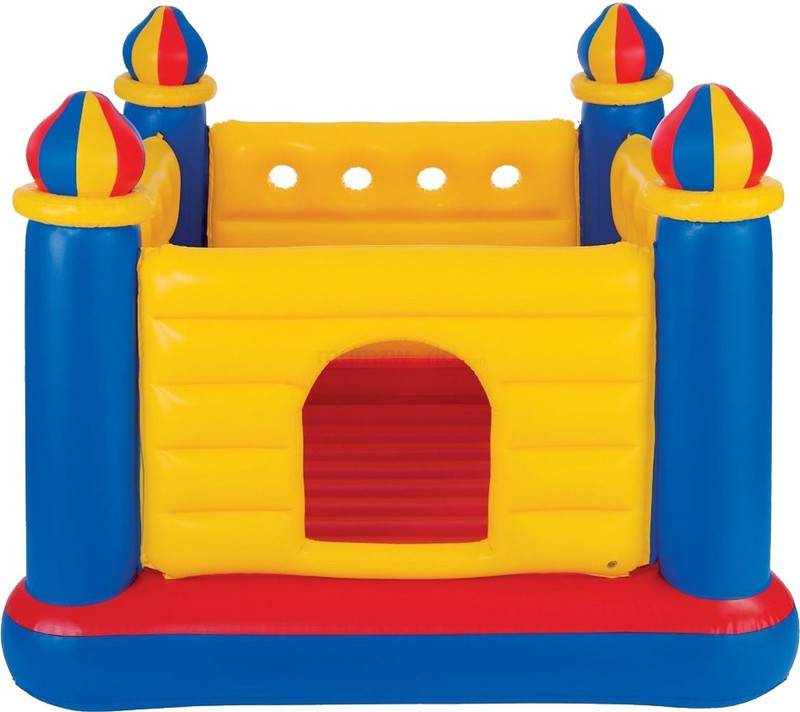 VW Inflatable Jump-O-Lene Ball Pit Castle Bouncer 69' x 69' x 53' for 2-6 yrs(Yellow)