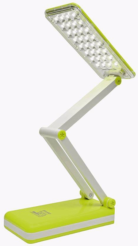 peshkar Rechargeable LED Lamp With Attached Solar Panel Desk Lamps Study Lamp Table Lamp(47 cm, Multicolor)