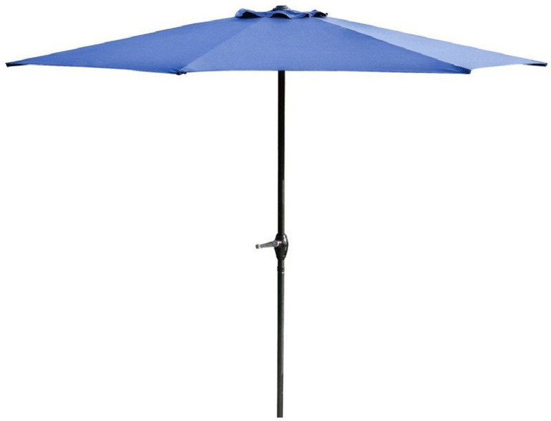 decvo home Outdoor Life Waterproof and Corrosion Resistant Solid Color Umbrellas (Bule) Umbrella(Blue)
