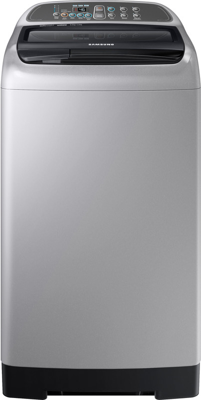 Samsung 6.5 kg Fully Automatic Top Load with In-built Heater Silver, Black(WA65N4422BS/TL)