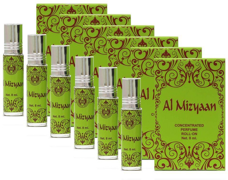 Anfar Al Mizyaan Fragrance Roll on Attar Pack of 6 - 8ml Floral Attar(Floral)