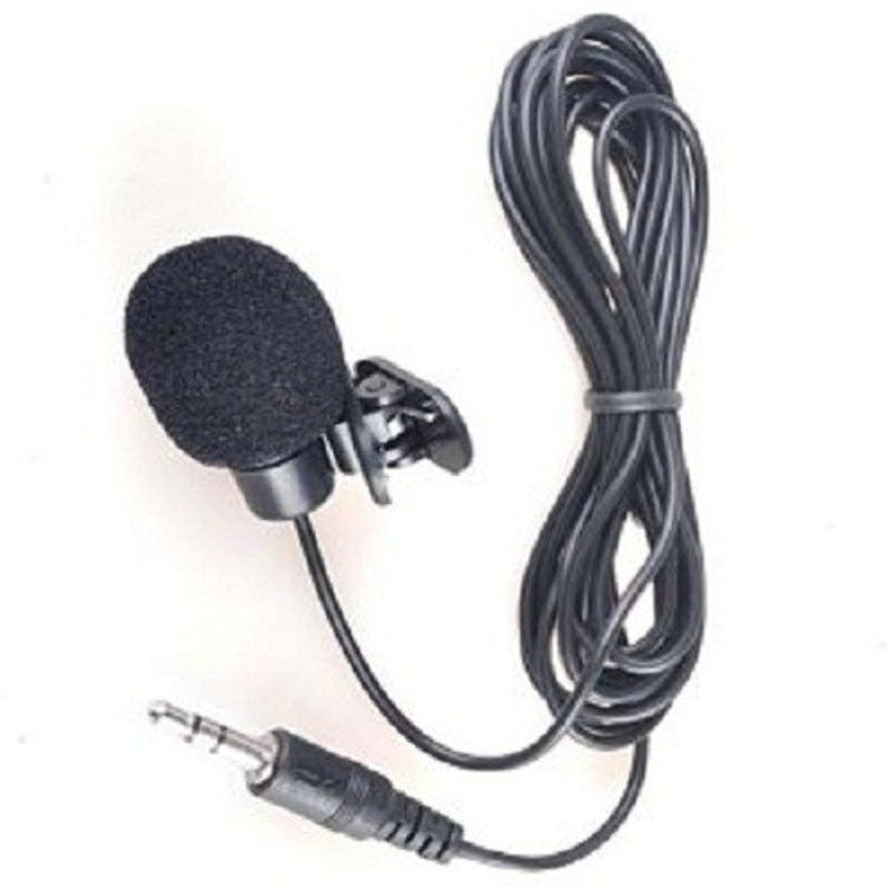 EWELL Clip-on Mini Lapel Lavalier Collar Microphone for YouTube, Voice Recording Camera Microphone