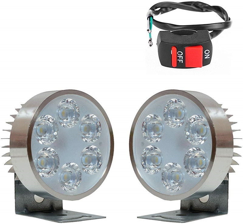 motofusion Flourescent Fog Lamp Unit for Bajaj 3 Series