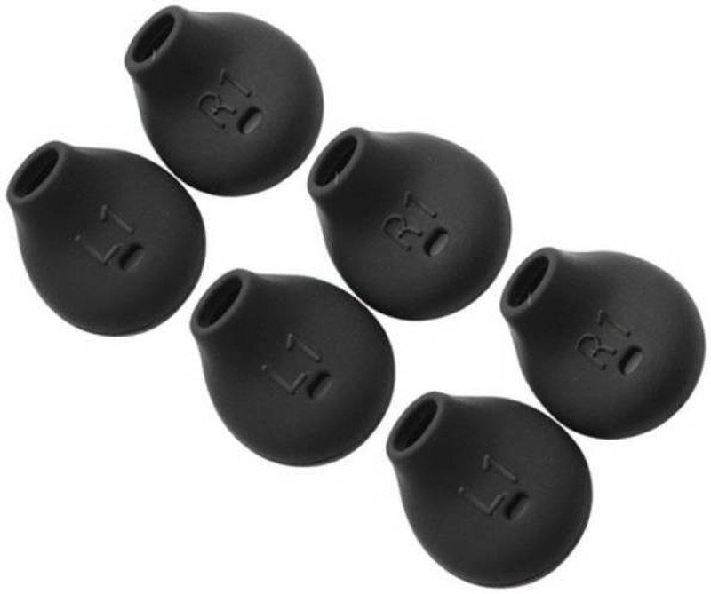 somapa EARBUDS 01 In The Ear Headphone Cushion(Pack of 6, Black)