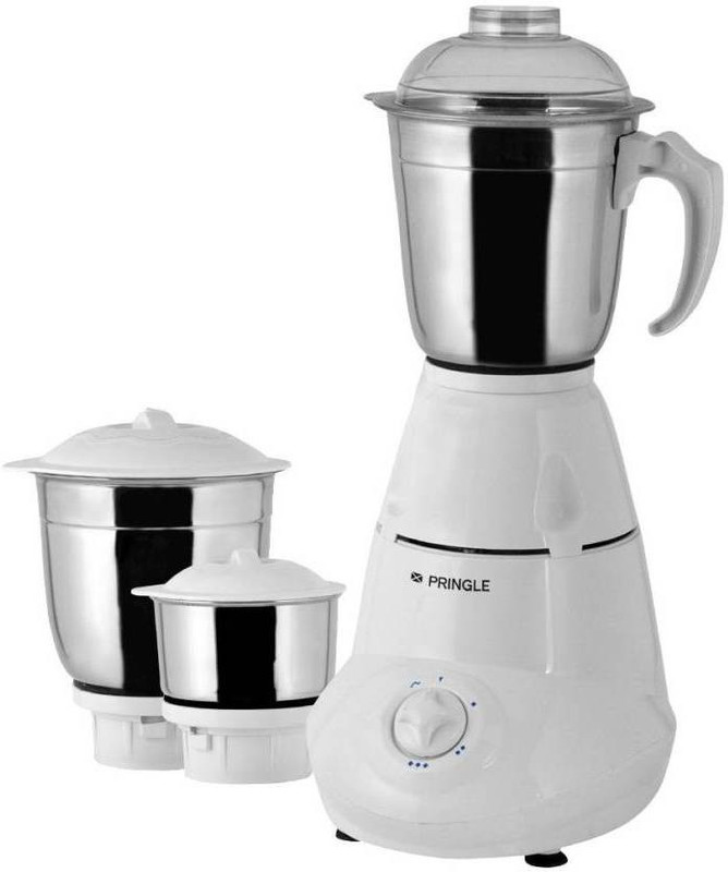 Pringle B079Q42JX7 VIGOR 550 Mixer Grinder(White, 3 Jars)