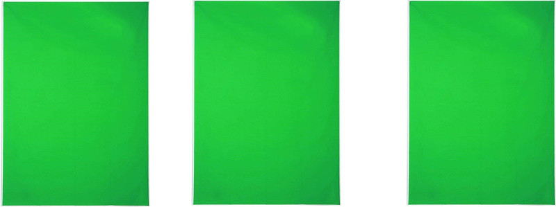 Blubuzz Green Screen 8x10 ft-Pack of 3 Reflector